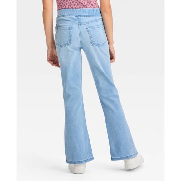 Cat & Jack Girls  Size 14 Plus Flare Mid-Rise Pull-On Waist Cotton/poly/elastine - Picture 2 of 4